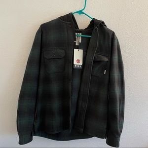 Element Flannel Jacket with Hood